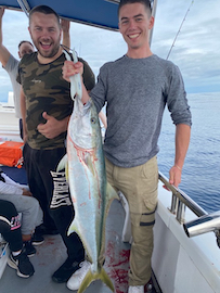 Yellowtail Kingfish on Arrow's Charters